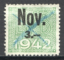 1942 Leipzig Transport Authority `LVB` '3' (Cancelled)