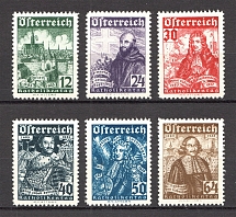 1933 Austria (CV $480, Full Set)