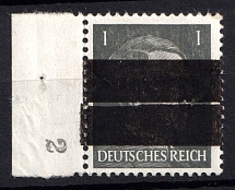 1945 1pf Barsinghausen (Deister), Germany Local Post (Mi.1 I, Unofficial Issue, Control Number '2', Margin, Signed, CV $360)