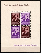1937 Belgium, Souvenir Sheet (Sc. B199, CV $150, MNH)