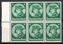 1933 6pf Third Reich, Germany, Block (CV $90)