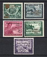 1945 Strausberg, Local Mail, Soviet Russian Zone of Occupation, Germany (CV $30)
