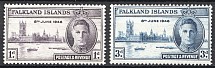 1946 Falklands Islands British Empire (Full Set)