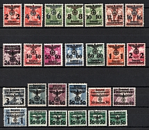 1940 General Government, Germany (Mi. 14 - 39, Full Set, CV $80)