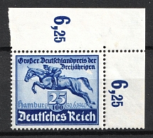 1940 Third Reich, Germany (Mi. 746, Corner Margins, Full Set, CV $30, MNH)