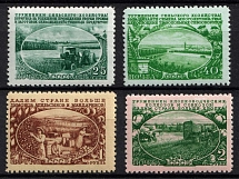 1951 Agriculture in the USSR, Soviet Union, USSR (Full Set, MNH)