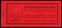 1936 Booklet with stamps of Third Reich, Germany in Excellent Condition (Mi. MH 43, CV $200)