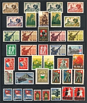 WWII  Armies Battalions Military Stamps, Europe, Switzerland