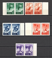 1949 USSR Sport in the USSR Pairs (Full Set, MNH)