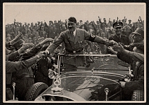 1933 The Fuhrer and his faithful NSDAP, Propaganda Card