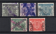 Judicial Stamps, General Government, Germany (Canceled)