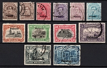 1920 Malmedy, Belgium, German Occupation, Germany (Mi. 2, 4 - 13, Canceled, CV $150)