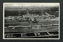1935 Berlin Airport. Postcard sent to Denver USA