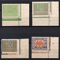 Upper Silesia, Income Taxes, Revenues, Germany (Sheet Inscription, MNH)