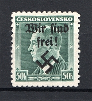 1938 Germany Occupation of Rumburg Sudetenland 50 h