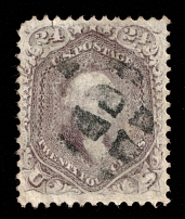 1862 24c United States (Sc 78a, Canceled, CV $425)