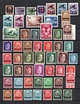 Occupations, Germany  (3 Pages, Group of Stamps, Canceled)