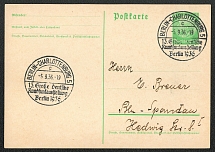 1936 Berlin-Charlottenburg Specail Postmark