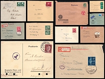 1935-44 Third Reich, Germany, Stock of Covers and Postcard