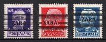 1943 Zadar, German Occupation, Germany (Mi. 32 - 34, Full Set, CV $210)