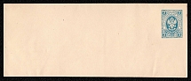 1883-85 7k Postal stationery stamped envelope, Russian Empire, Russia (SC МК #38Д, 145 x 60 mm, 16th Issue)
