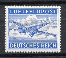 1942-43 Mail Fieldpost, Germany Airmail (Mi. 1Ay, Full Set, MNH)
