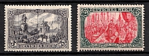 1905-12 German Empire, Germany (Mi. 96 A I - 97 A I, CV $170)
