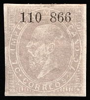 1866 7c Mexico, North America (Mi 26, CV $80)