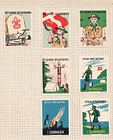 Denmark, Stock of Cinderellas, Non-Postal Stamps, Labels, Advertising, Charity, Propaganda (#17C)