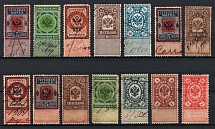 1875-87 Russia, Revenues Stock of Stamps (Full Sets)