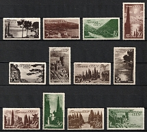 1938 Crimea and Caucasus, Soviet Union, USSR, Russia (Zv. 529 - 540, Full Set, CV $250)