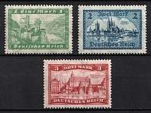 1924-27 Weimar Republic, Germany (Mi. 364 - 366)