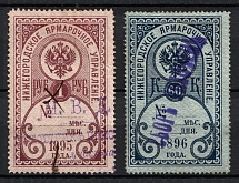 1895-96 Nizhny Novgorod, Russian Empire Revenue, Russia, Fair Administration (Canceled)
