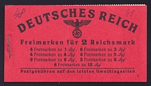 1941 Booklet with stamps of Third Reich, Germany in Excellent Condition (Mi. MH 48.1, CV $170)