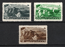 1948 Five-Year Plan in Four Years Livestock, Soviet Union USSR (Full Set, MNH)