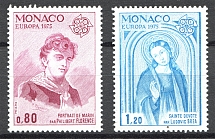 1975 Monaco (CV $10, Full Set, MNH)