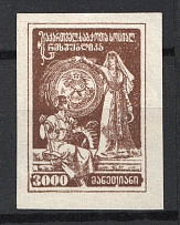 1922 Georgia Civil War 3000 Rub (Probe, Proof, MNH)