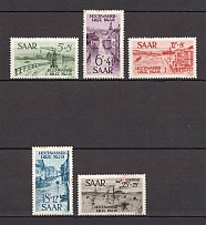 1948 Germany Saar (CV $70, Full Set, MNH)