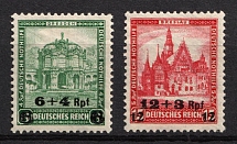 1932 Weimar Republic, Germany (Mi. 463 - 464, Full Set, CV $40)