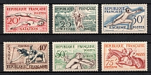 1953 France (Mi. 978 - 983, Full Set, CV $60)