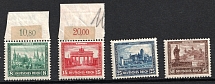 1930 Weimar Republic, Germany (Mi. 450 - 453, Full Set, CV $60)