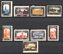1920 Germany Lost Territories Propaganda Stamps