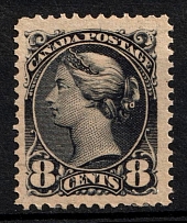 1893 8c Canada (SG 120, CV $150)
