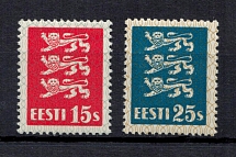 1935 Estonia (Full Set, CV $70, MH/MNH)
