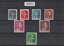 1945 HOHENSTEIN-ERNSTTHAL Local Issue, Germany, Overprint on Hitler's head (MNH)