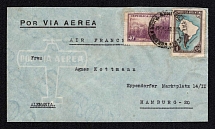 1938 Argentina, Airmail Commercial Cover, send from Buenos Aires to Hamburg