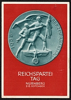 1938 Reich party rally of the NSDAP in Nuremberg. Plaque by Professor Richard Klein’s (3)