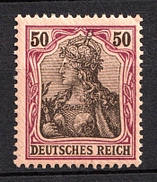 1902 50pf German Empire, Germany (Mi. 76, Certificate, CV $460, MNH)