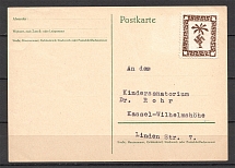 1943 Germany Reich Tunis Military Mail Fieldpost (Postcard)