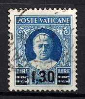 1934 1.3l Vatican (Mi. 40, Canceled, CV $50)